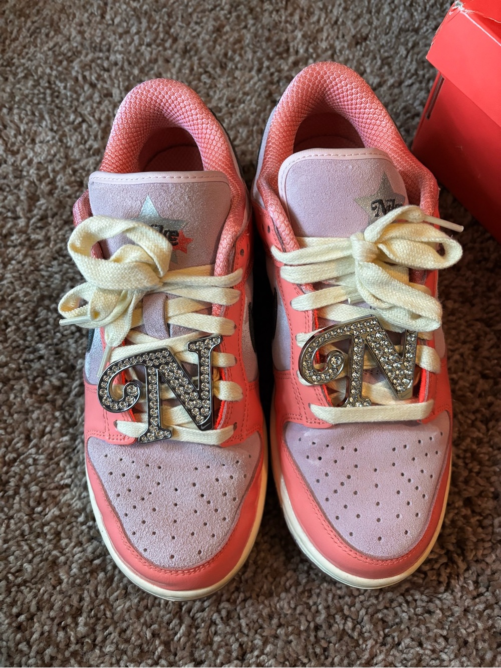 Nike Barbie Dunk Low-Top Sneakers - Picture 2 of 5